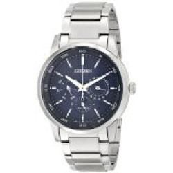 Men's AT2141-52L Silver-tone Stainless Steel Watch With Link Bracelet