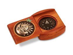 Heartwood Creations Sun And Moon Silverscape Compass Box
