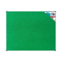 Bulletin Board Ribbed Aluminium Frame 1500X1200MM - Palm