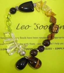 Marykay - Zodiac Sign Of Leo Soothing Beads - Genuine Gemstone Worry Beads