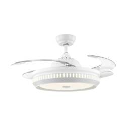 Ceiling Fan With Retractable Blade FCF055 White
