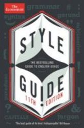 The Economist Style Guide Paperback 11th Revised Edition