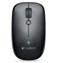 Logitech Bluetooth Mouse M557 - Optical - Wireless - Bluetooth - Dark Gray