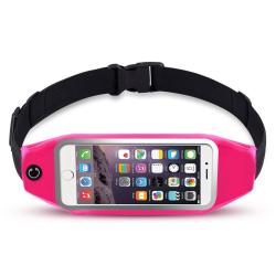 Smartphone Sports Waist Pouch Large - Pink