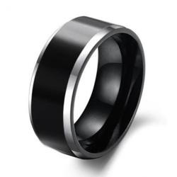 Yeoman Men's Two Tone Tungsten Ring