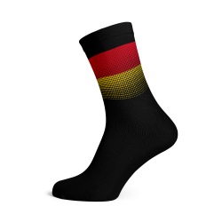 Germany Flag Socks - Medium Black