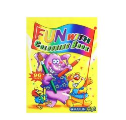 - Fun With Colouring Books 96 Page Pack Of 10