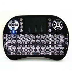 Mini Wireless Backlit Keyboard Remote For Android Tv Pc Xbmc Tablet Netflix Usb Receiver