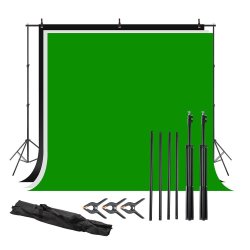 Photography Pro 2 8 X 3M Studio Background Kit 3 X MUSLINS-VS-B807E