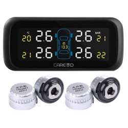 Careud U903 Car Tpms 4 External Sensors Tyre Pressure Monitoring System Diagnostic Tool Psi bar
