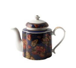 Blue Fern Tea Pot