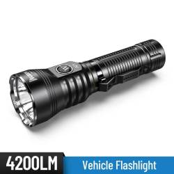 Wuben A21 4200LM 222M Camping Flashlight Rechargeable