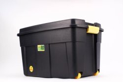 Roughtote Storage Box Black 110L