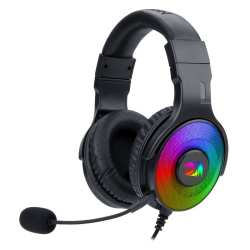 Redragon Over-ear Pandora USB Power Only |aux MIC And Headset Rgb Gaming Headset - Black