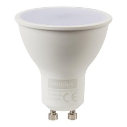 Eurolux LED Light Bulb GU10 7W Cool White 4 Pack