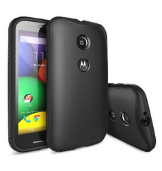 Ringke Moto E Premium Flex Tpu Case & Screen Protector Black