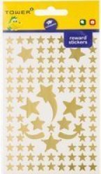 Fun Star Stickers - Gold 7 Sheets - 665 Stickers