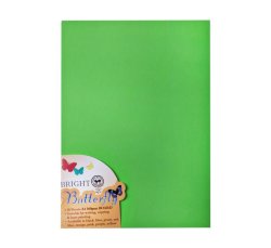 A4 Board 10 Sheet Bright Green