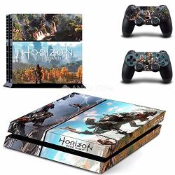 Playstation 4 Skin Set - Horizon Zero Dawn HD Printing Vinyl Skin Cover Protective For PS4 Console And 2 PS4 Controller By Mr Wonderful Skin
