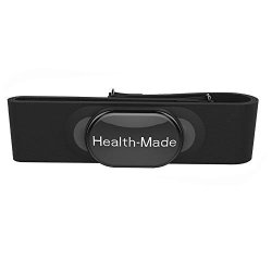 Health-made Heart Rate Monitor Chest Strap IPX8 30M Waterproof Hrm Fitness Tracker Heart Rate Monitor Compatible With Iphone & Android Smartphone Fitness Apps Ant+