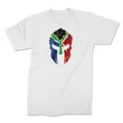 Ton Sa Flag Spartan Unisex Premium T-Shirt White