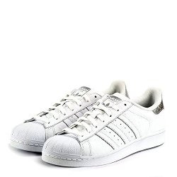 Adidas Men's Superstar Ftw White silver Metallic Ankle-high Canvas Fashion Sneaker - 11.5M