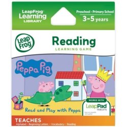 LeapFrog Peppa Pig - Reading Learning Game Peppa Pig For Leappad Tablets Leapster Explorer