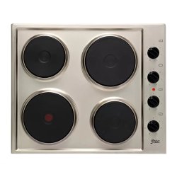 Univa 600MM Solid Plate Stainless Steel Hob With Control Panel