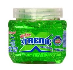 Xtreme Professional Wet Line Styling Gel Extra Hold Green. 8.8 Oz Pack Of 5