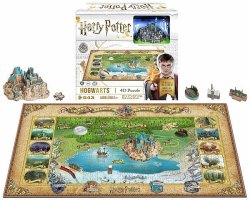 Harry Potter MINI Hogwarts 4D Jigsaw Puzzle Parallel Import
