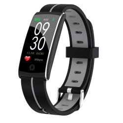 Raz Tech Activity Tracker F10+ Smart Watch in Black & Grey