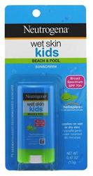 Neutrogena Wet Skin Kids Stick Sunscreen Broad Spectrum Spf 70 0.47 Oz.