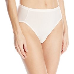 Vanity Fair Women's Cooling Touch Hi Cut Panty 13124 Champagne LARGE 7