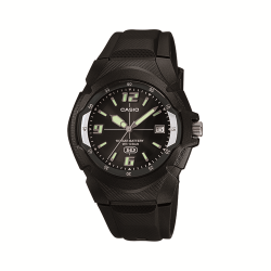 Casio Standard Black Resin Watch