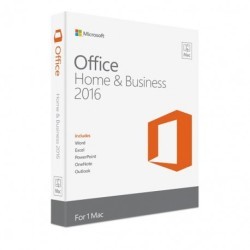 Microsoft Office Mac Home And Business 1 Pk 2016 - No Media - English 1 License 1 User New