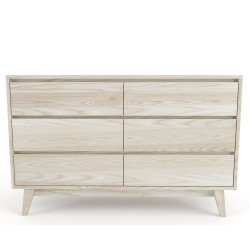Cooper Chest Of 6 Drawers - Ash