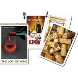 Piatnik The Joy Of Wine Playing Cards