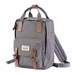Himawari Backpack waterproof School Backpack 17.7" College Vintage Travel Bag For Women Fits 15.6-17INCH Laptop For Student
