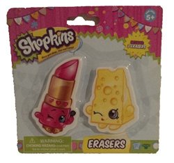 Shopkins Erasers 2-PACK