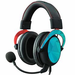 Mightyskins Skin Compatible With Kingston Hyperx Cloud II Gaming Headset - Blue Green Polygon Protective Durable And Unique Vinyl Decal Wrap Cover |