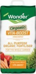 Organic Vita-boost Vermicompost - Covers 400M 10KG