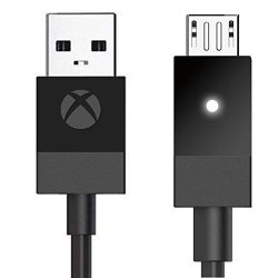 Official Microsoft Xbox One USB Charging Cable Bulk Packaging