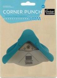 Corner Punch 5MM Turquoise Accent