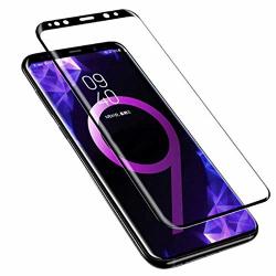 Uniya 1-PACK 2-PACK Galaxy S9 Tempered Glass 3D Glass Anti-scratch Clear Full Cover Screen Protector 1-PACK