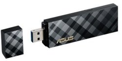 Asus - USB-AC54 Dual-band WIRELESS-AC1300 USB 3.0 Wi-fi Adapter