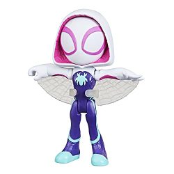 Marvel Spidey And His Amazing Friends Ghost-spider Hero Figure 4-INCH Scale Action Figure Includes 1 Accessory For Kids Ages 3 And Up