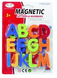 First Classroom Capitol Magnetic Letters Refrigerator Magnets Full Alphabet
