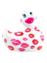 I Rub My Duckie Romance White & Pink Bath Or Shower Vibrator