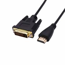 Bi-directional Dvi 24+1 Male To HDMI Male Adapter Cable 16FT Round Cable 5M