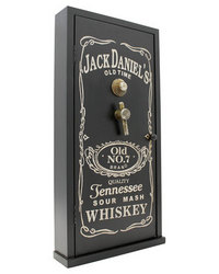 NovelOnline Jack Daniels Wooden Key Box Black